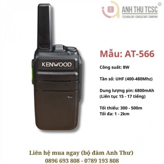Bộ đàm Kenwood AT-566 | Phân phối bởi Anh Thư TCSC thumb