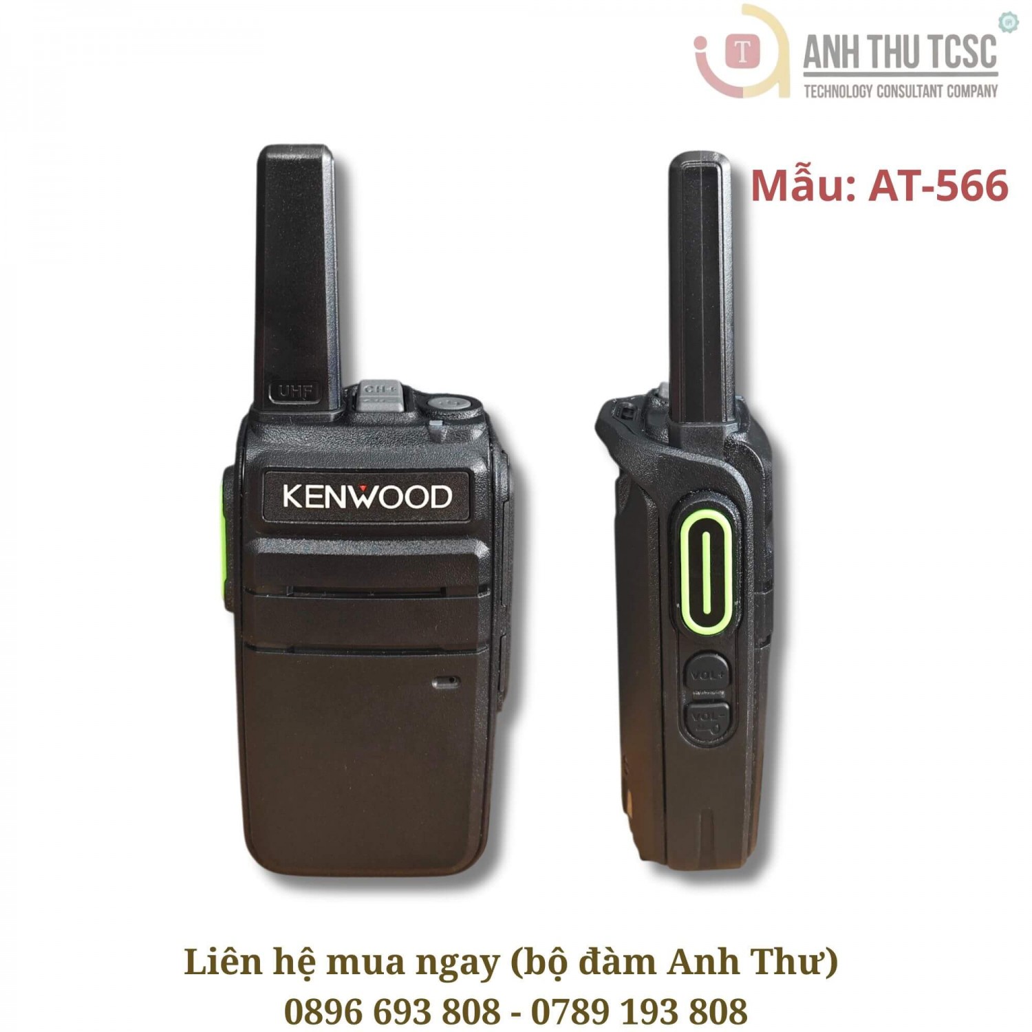 Bộ đàm Kenwood AT-566 | Phân phối bởi Anh Thư TCSC