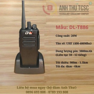 Bộ đàm DL T-886 phân phối bởi công ty Anh Thư TCSC thumb