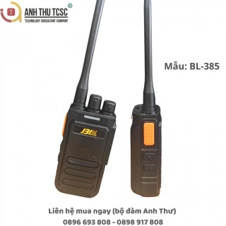 Bộ đàm JBl BL-385 - Hình ảnh thực tế và trọn bộ phụ kiện của bộ đàm | Phân phối bởi Anh Thư TCSC thumb