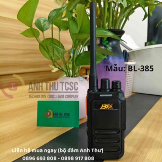 Bộ đàm JBl BL-385 - Hình ảnh thực tế và trọn bộ phụ kiện của bộ đàm | Phân phối bởi Anh Thư TCSC thumb