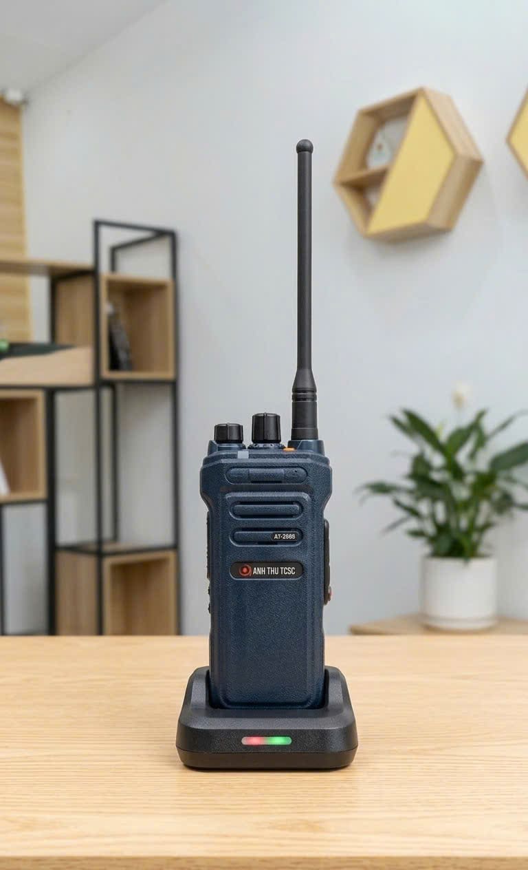 Bộ đàm Anh Thư TCSC AT-3688 UHF Pin 8800mAh