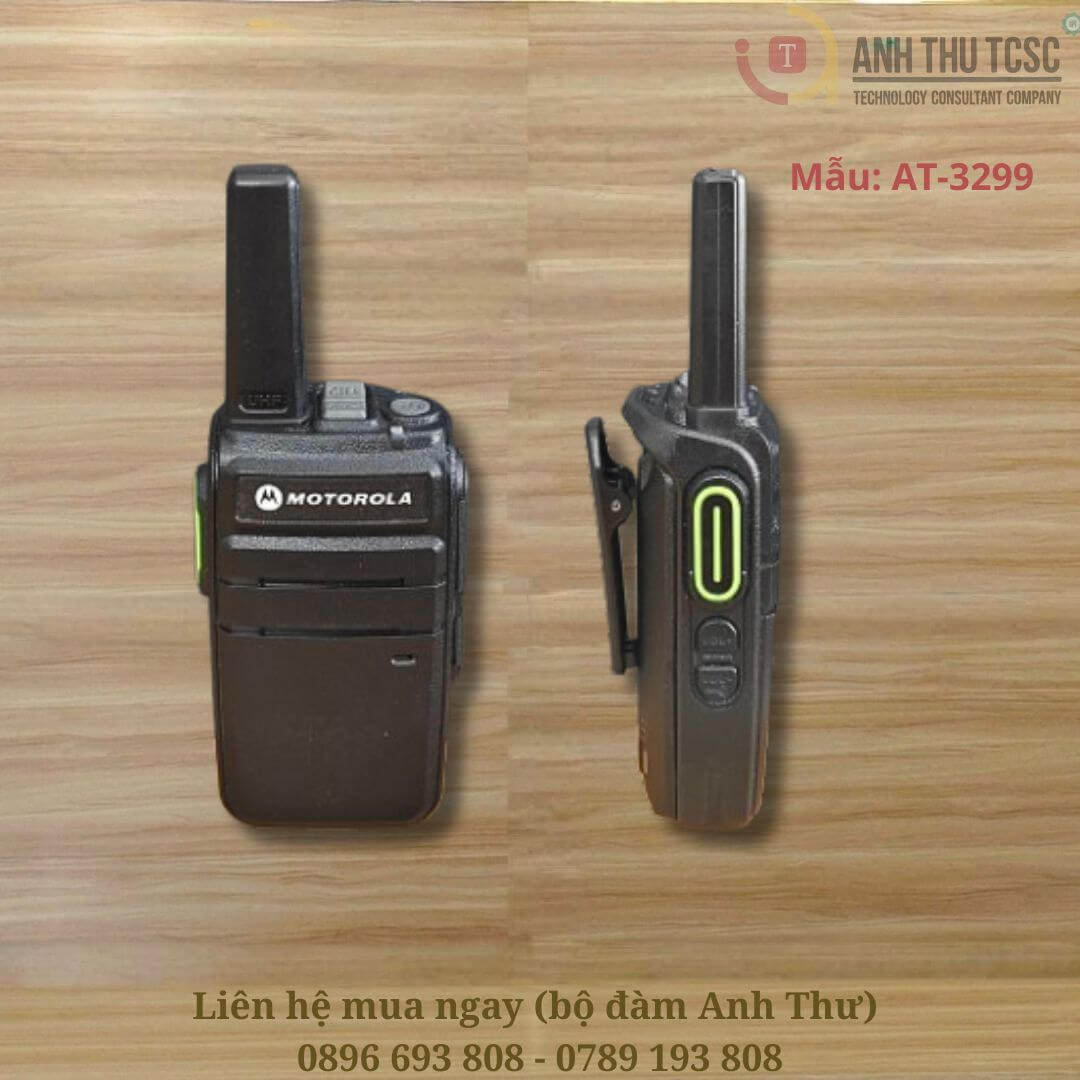 Bộ đàm Motorola AT-3299 8W nhà hàng công trình pin trâu