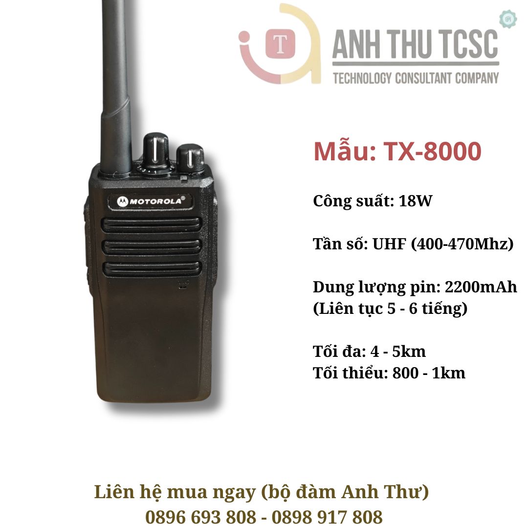 Bộ đàm Motorola TX-8000